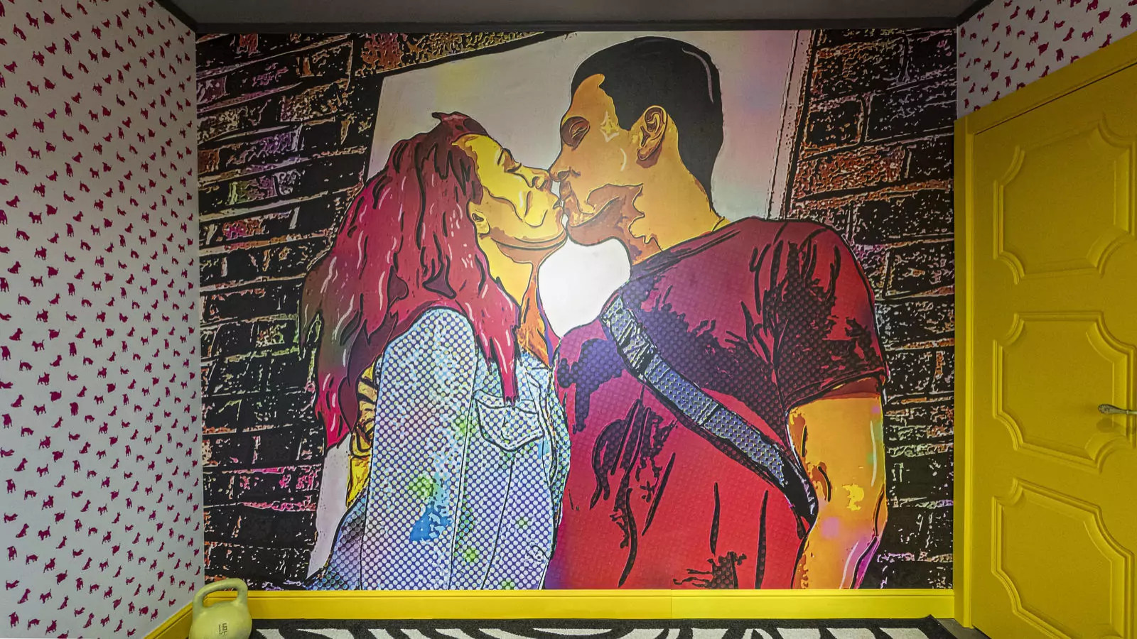 Костюмерная спортивный зал для Битвы дизайнеров на ТНТ