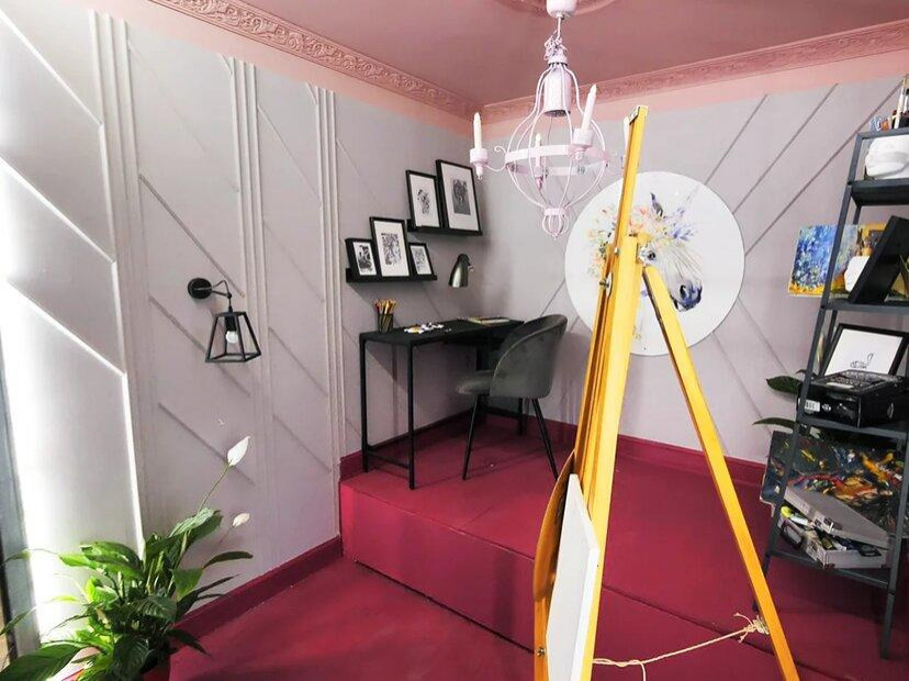 Спальня- мастерская