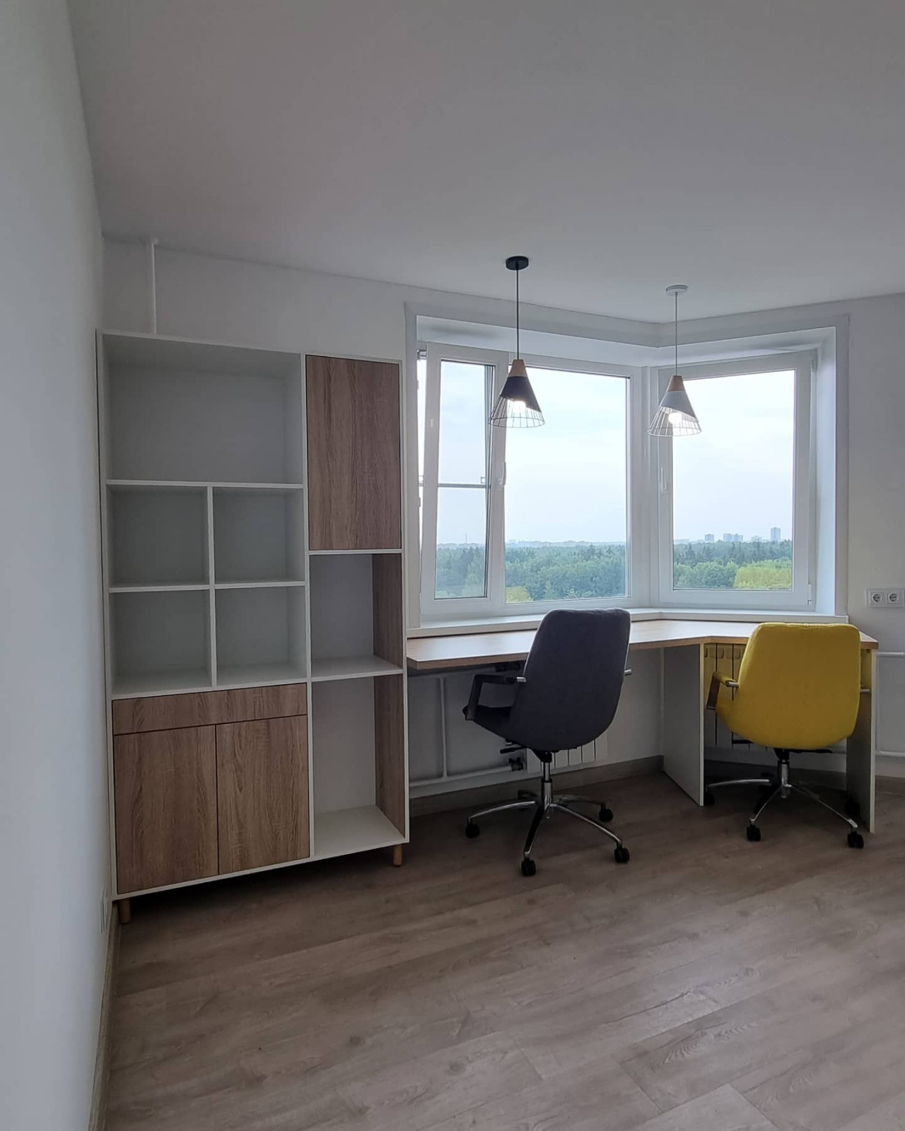 Рабочее место в скандинавском стиле г. Зеленоград