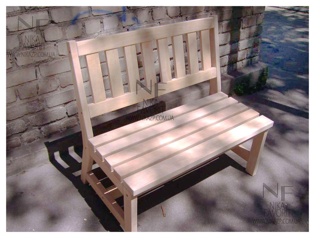 Wooden benches Outdoor furniture