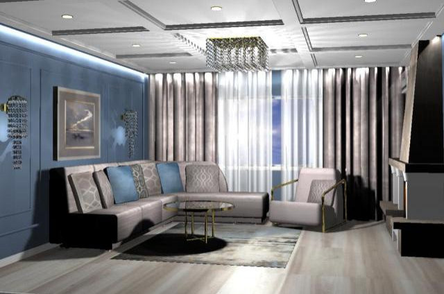 гостиная в классическом стиле