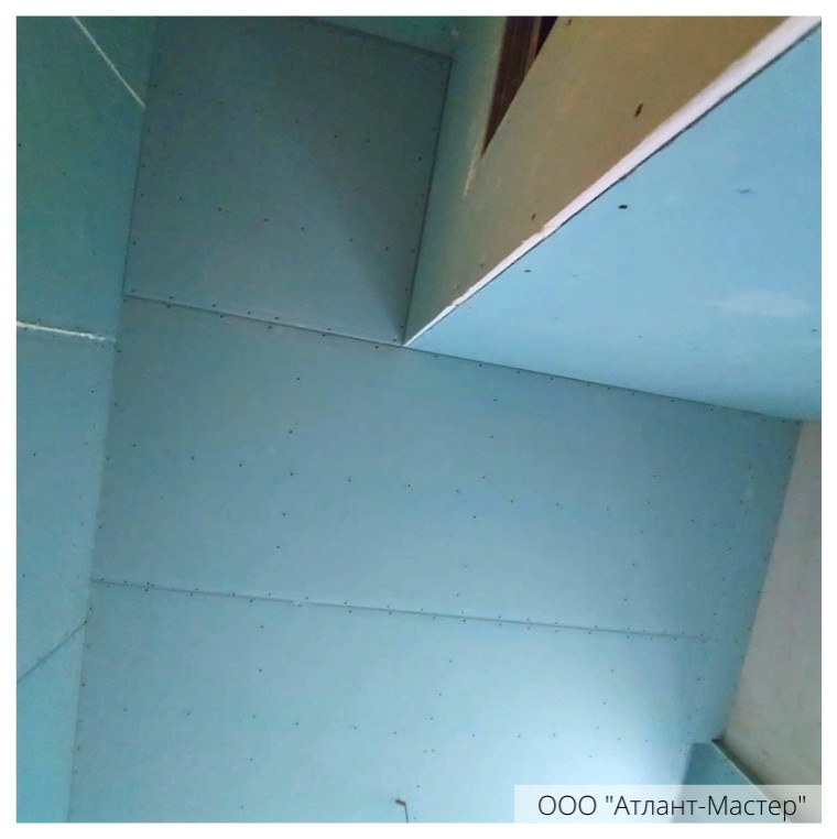 Монтаж гипрока