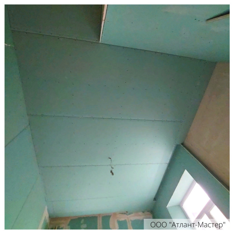 Монтаж гипрока