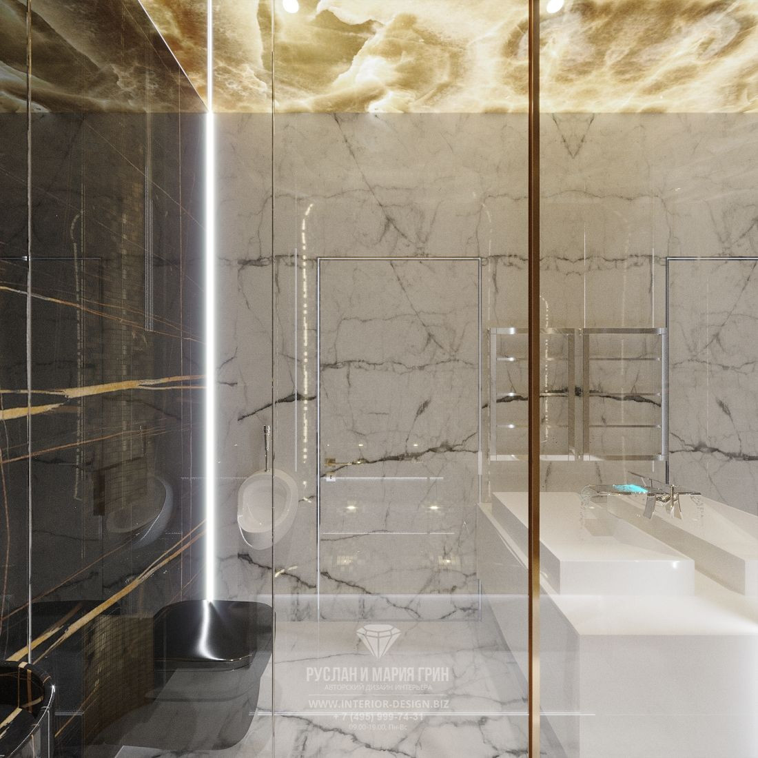 Дизайн элитной двухуровневой квартиры