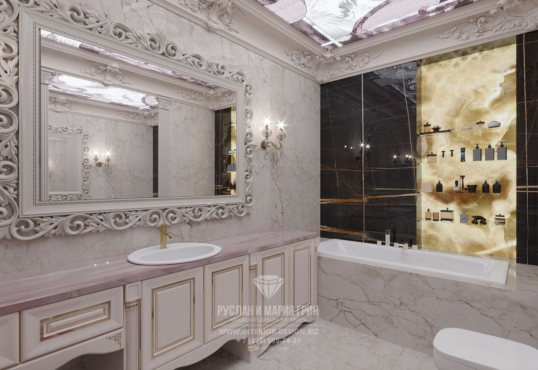 Дизайн элитной двухуровневой квартиры