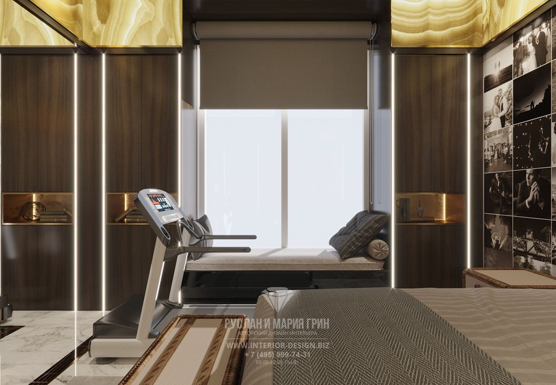 Дизайн элитной двухуровневой квартиры