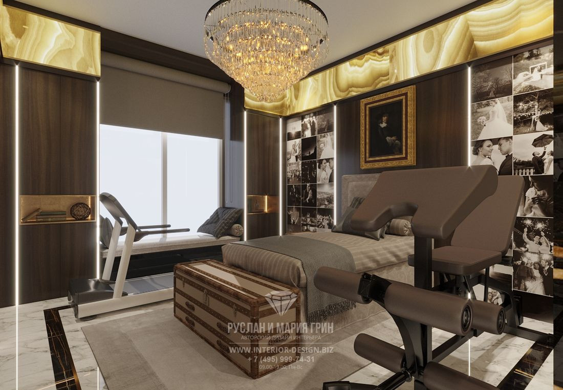 Дизайн элитной двухуровневой квартиры