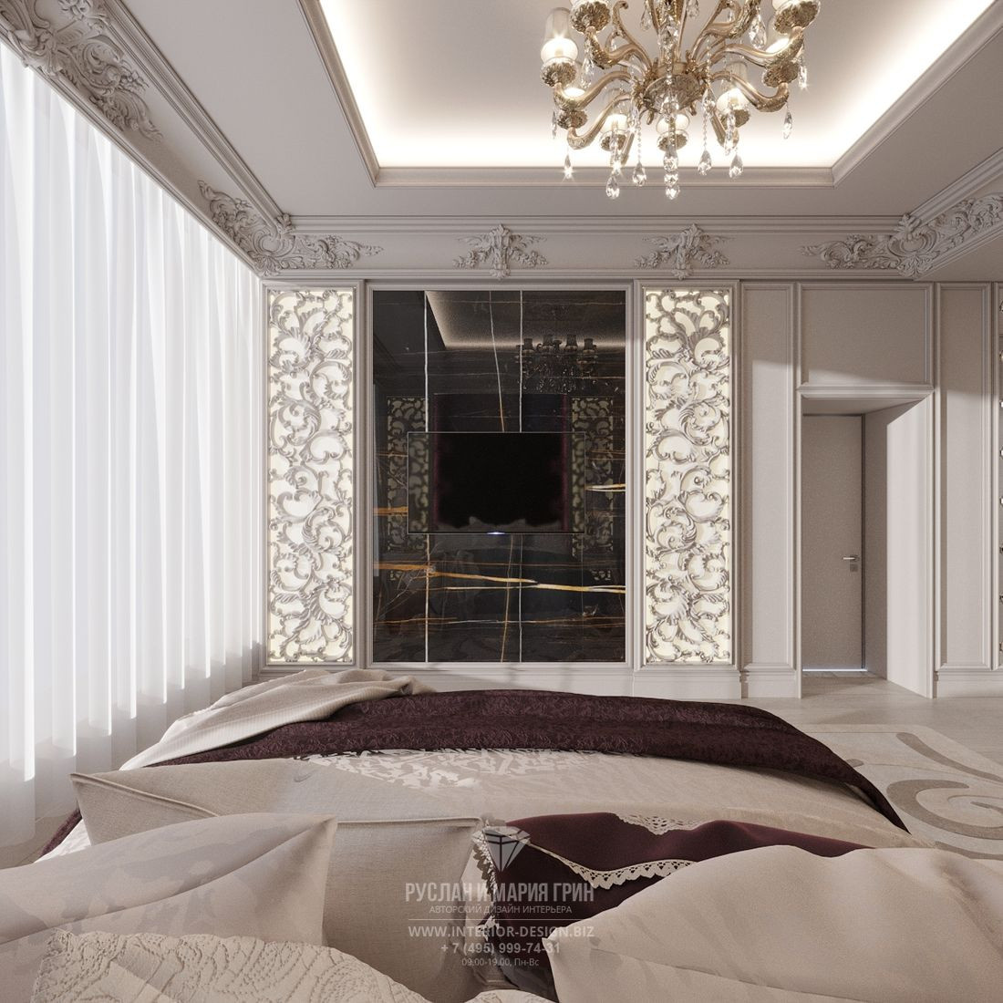 Дизайн элитной двухуровневой квартиры