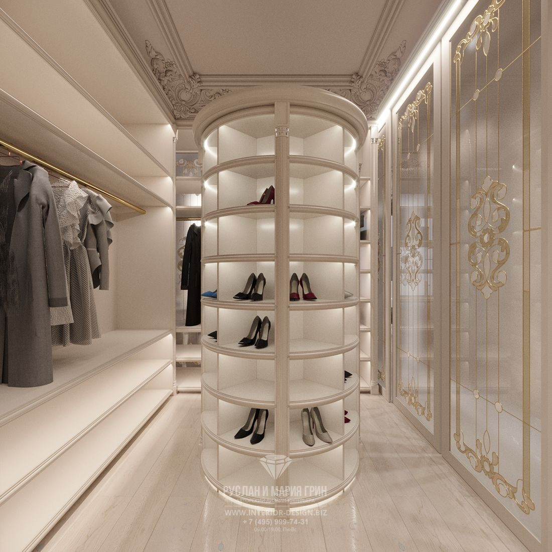 Дизайн элитной двухуровневой квартиры