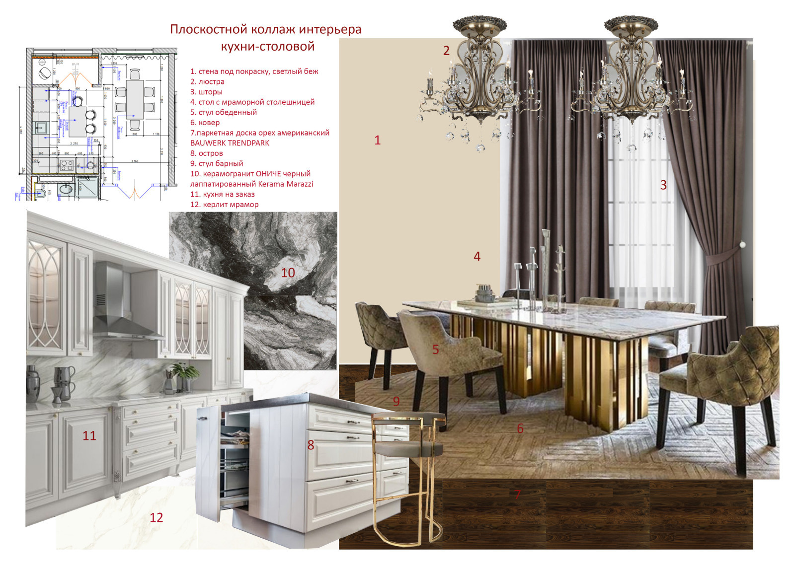 Квартира на Петроградке в стиле Ар-деко