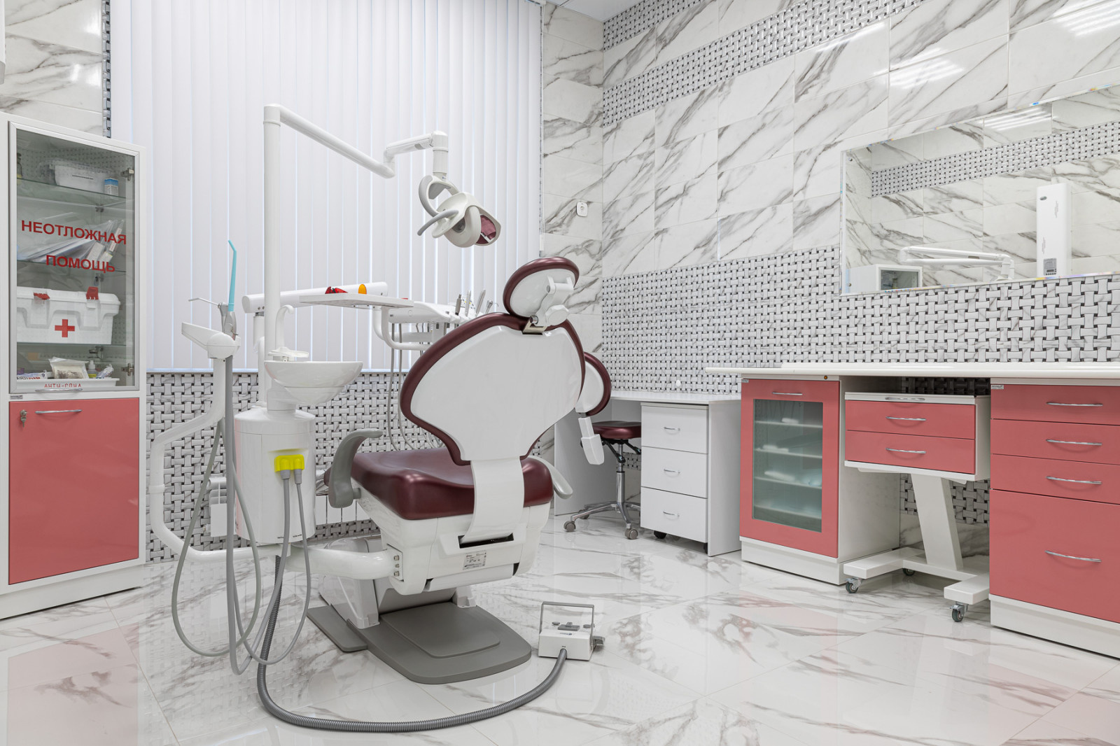Интерьер стоматологии "Благодать"