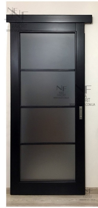 Wooden sliding door. wooden doors