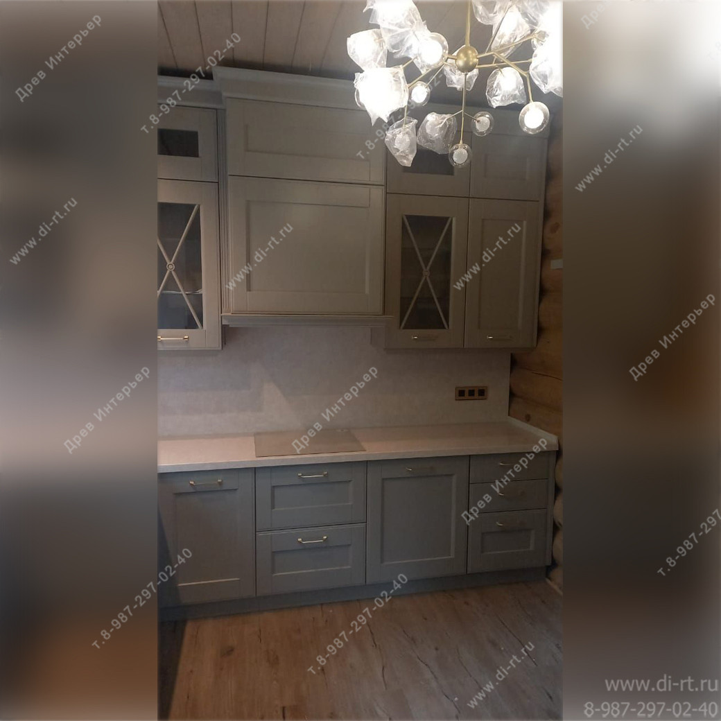 Обложка проекта: Отделка дома. Кухня. Лестница.