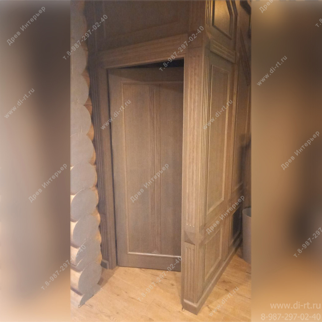 Отделка дома. Кухня. Лестница. Потолочные балки.