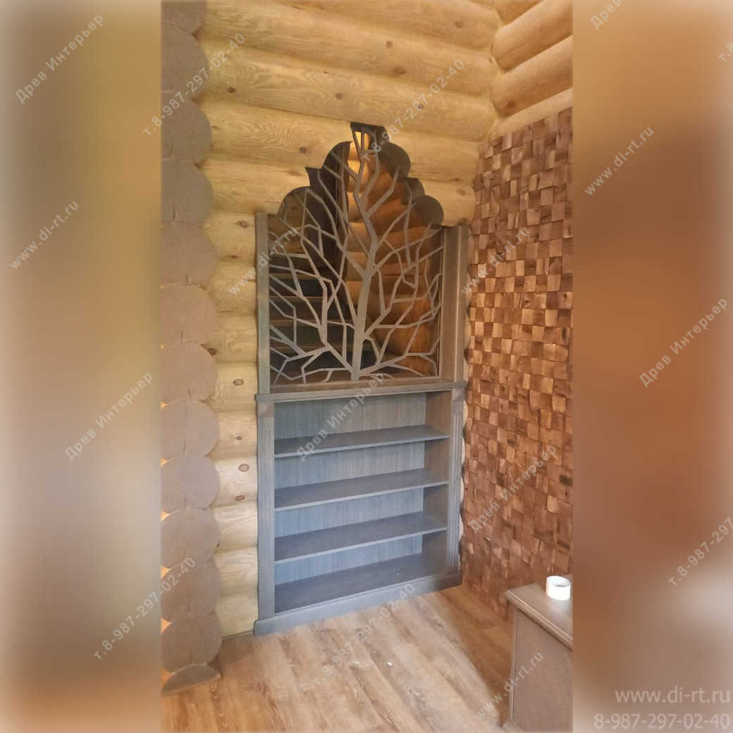 Отделка дома. Кухня. Лестница. Потолочные балки.