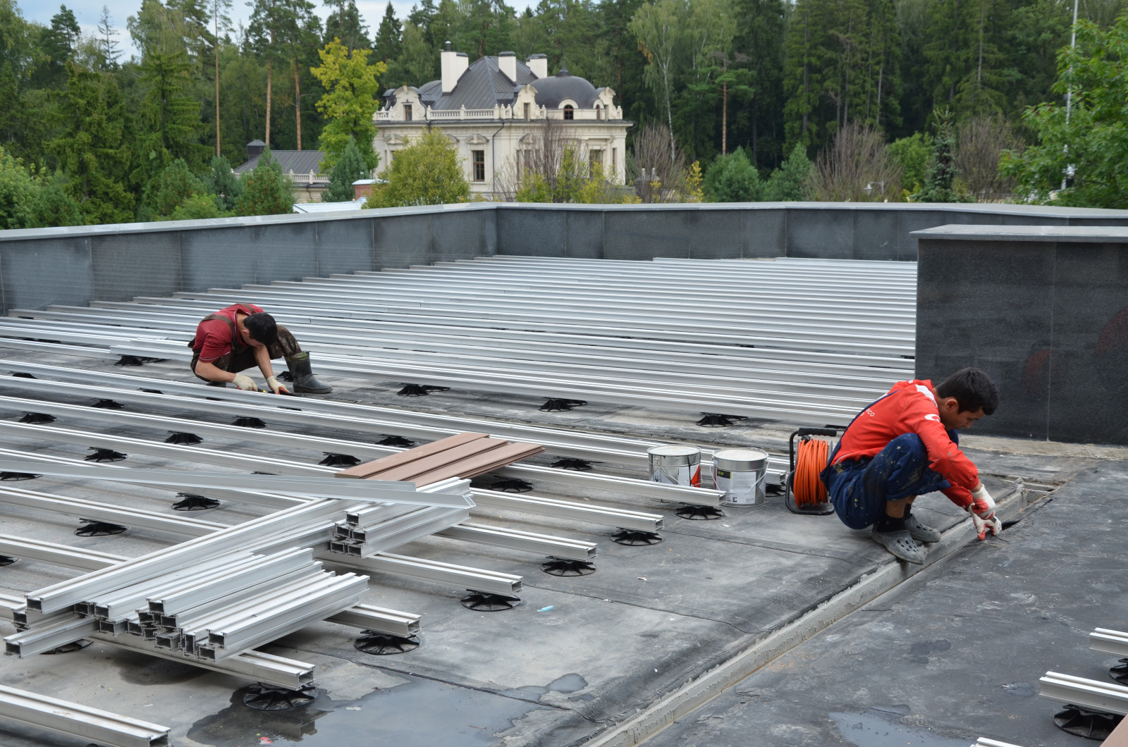 Обложка проекта: Гидроизоляция кровли