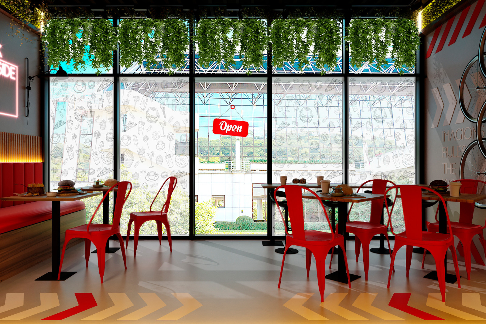 ДИЗАЙН-ПРОЕКТ СЕТИ ФАСТФУДА STREET FOOD