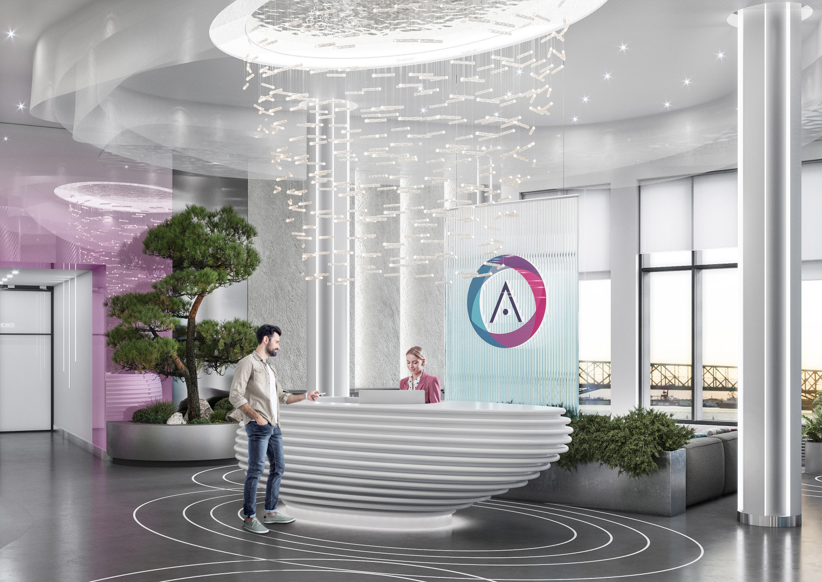 г. Атсрахань, ЖК Атмосфера, корпус 3, дизайн проект МОП