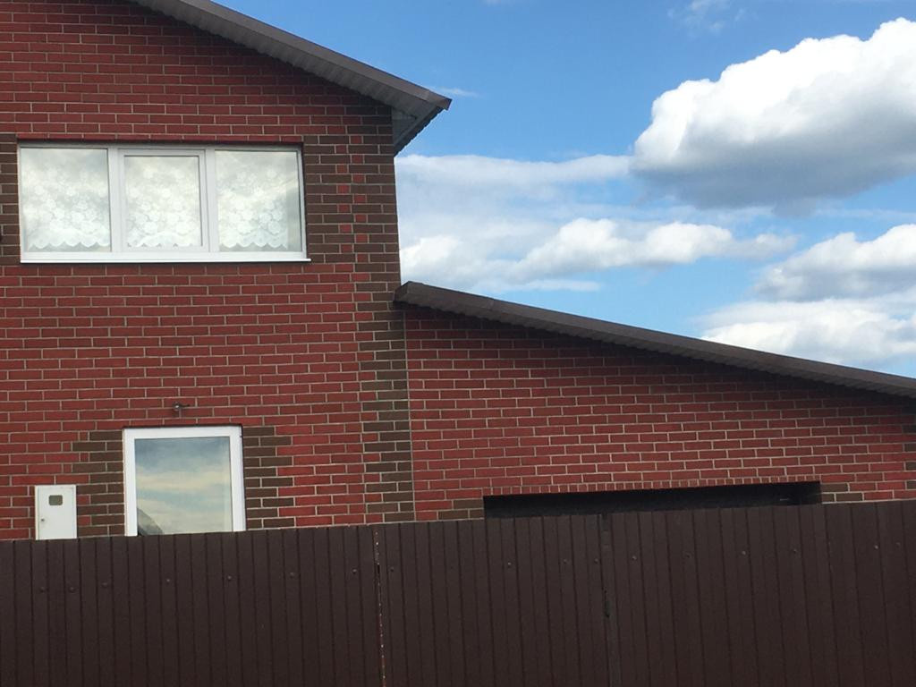 Фасадная система Гибкий клинкер на сетке