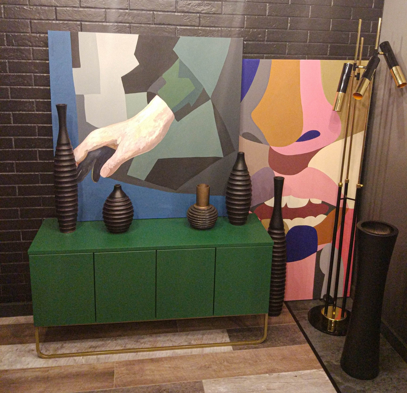 Декоративный элемент коридора