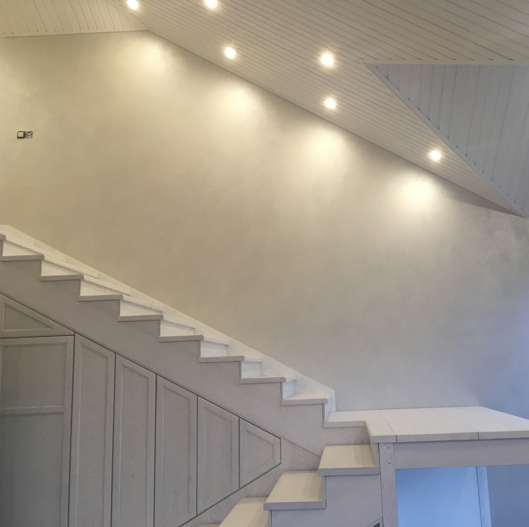 Отделка стен загородного дома. г. Всеволожск