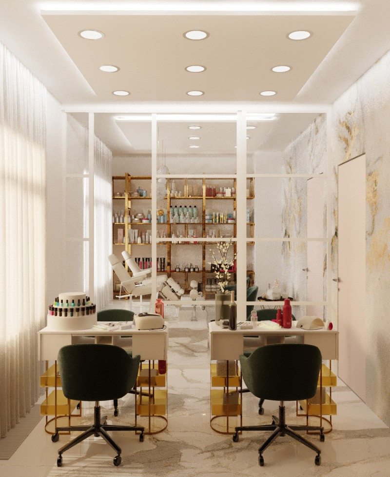 Салон красоты в стиле арт-деко