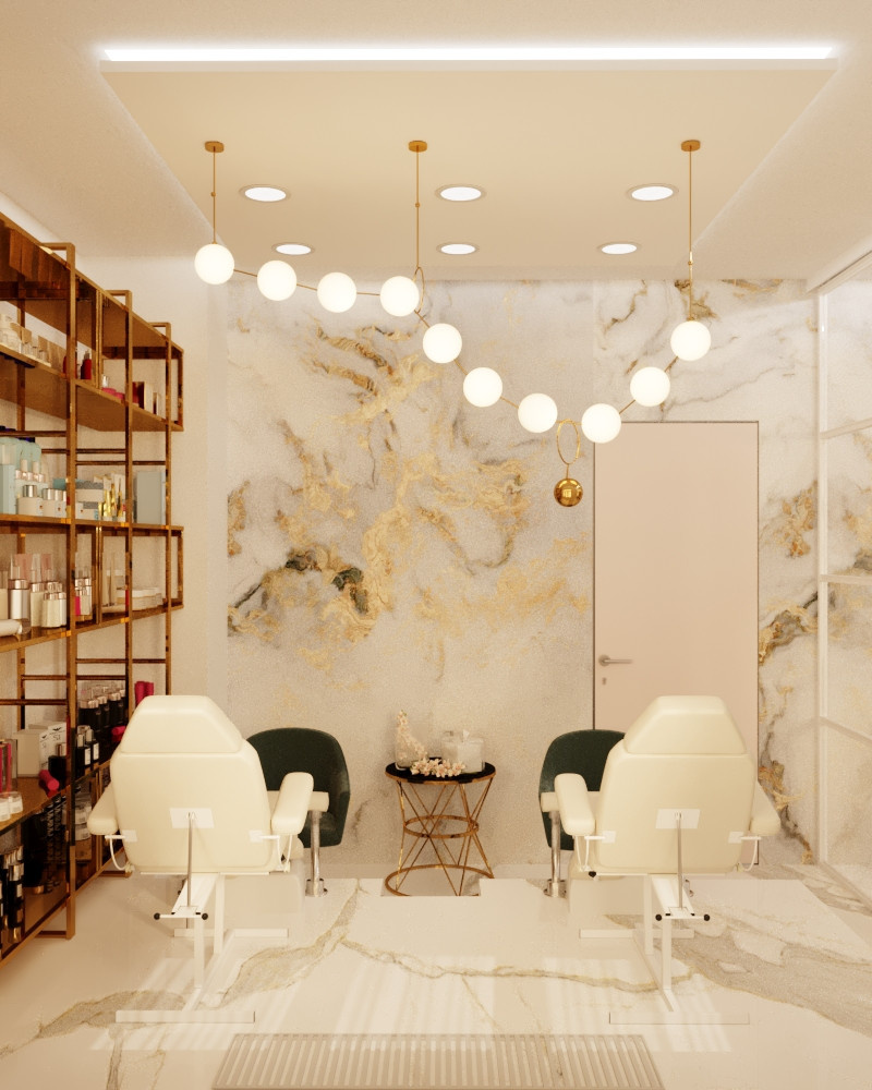 Салон красоты в стиле арт-деко