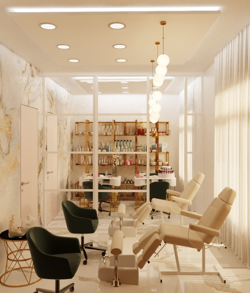 Салон красоты в стиле арт-деко