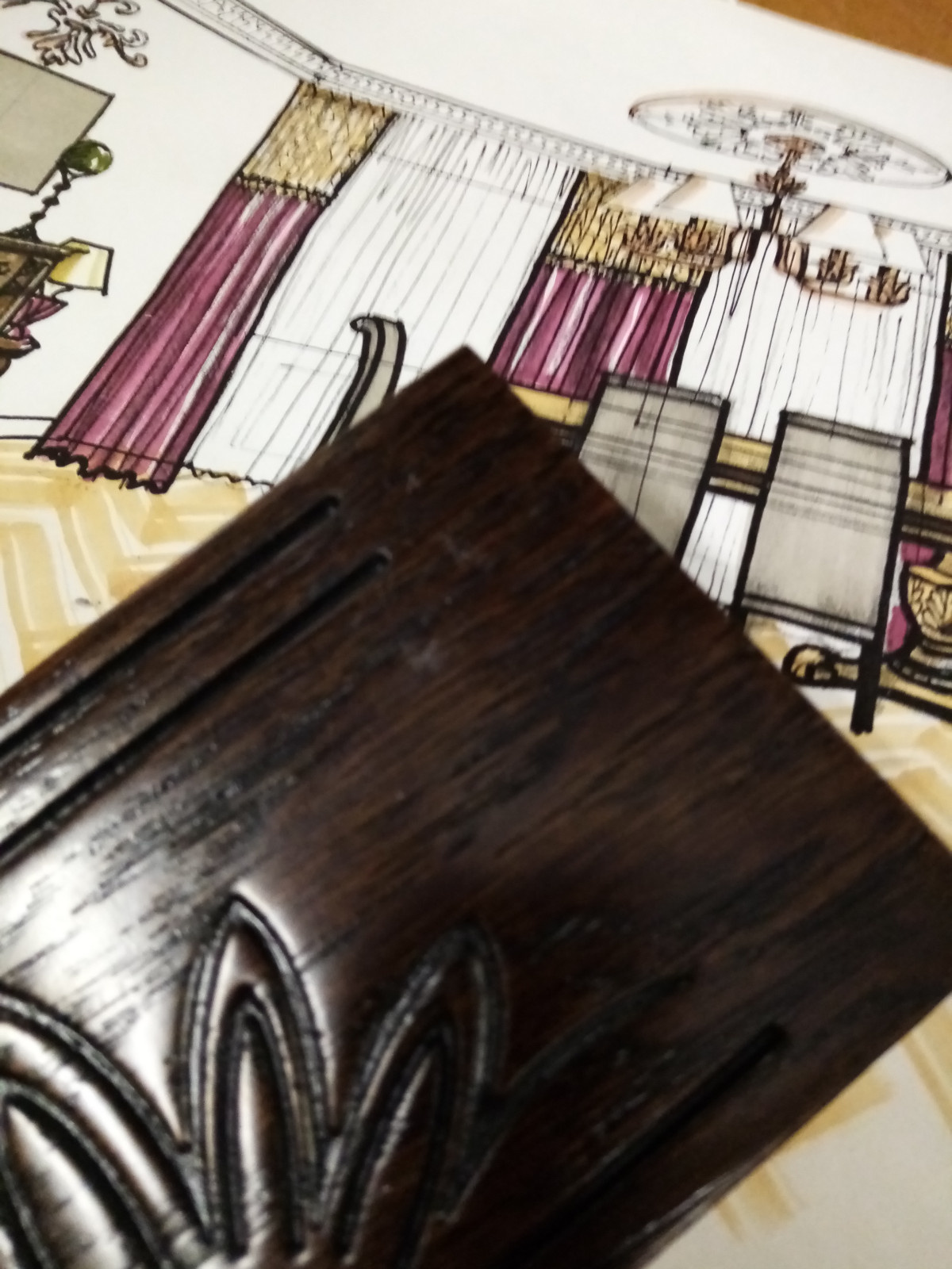 Выбор цвета для обеденного стола из массива дерева. В сочетании под оттенок ками