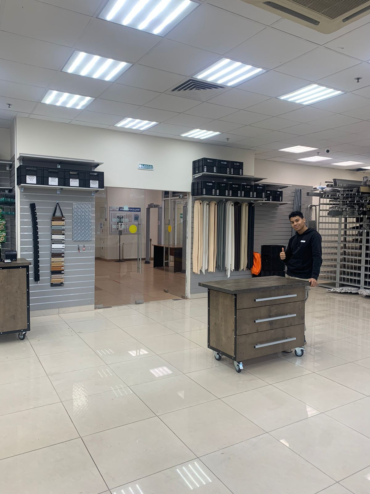 Открытие магазина в Москве