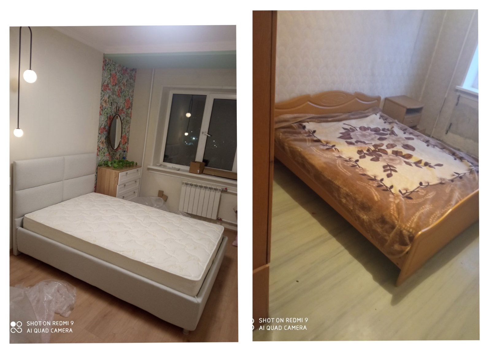 Весна в спальне и лето на кухне