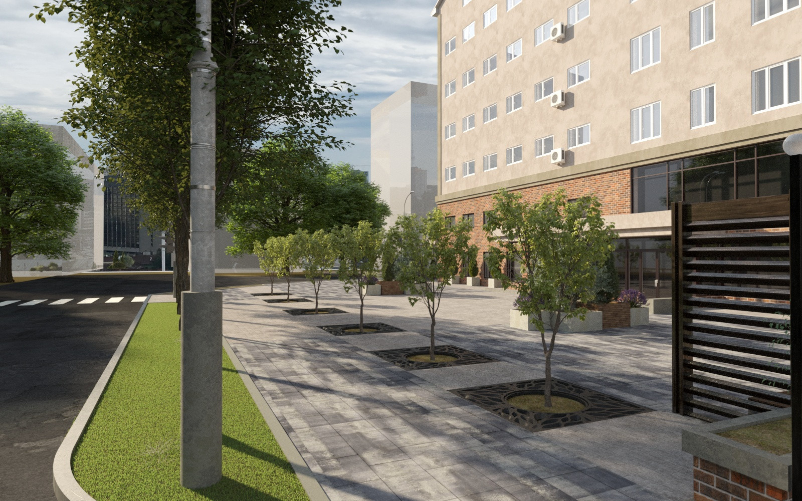 Строительство и реконструкция, благоустройство территории