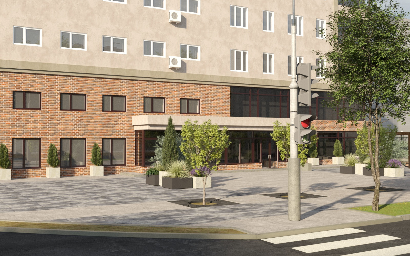 Строительство и реконструкция, благоустройство территории