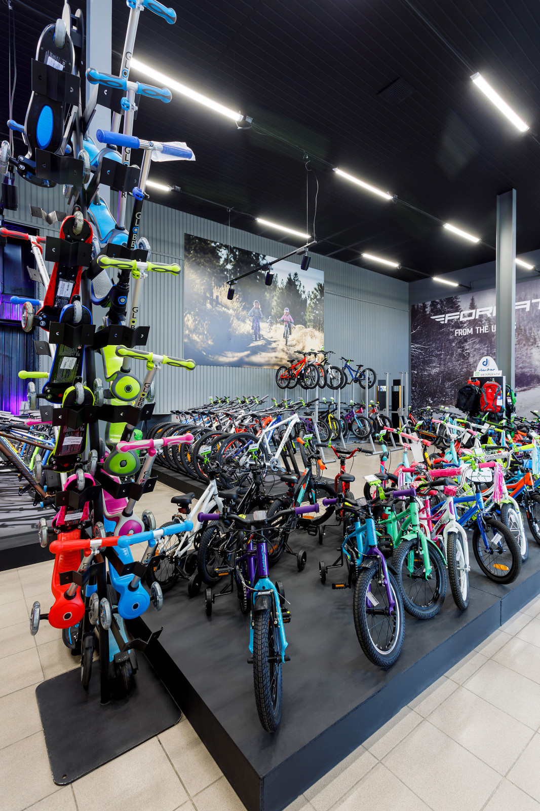 Обложка проекта: Съемка веломагазина