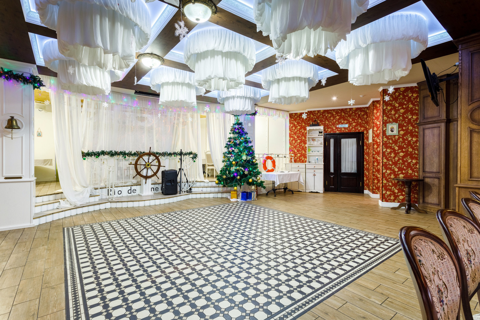 Съемка ресторана "12 стульев"