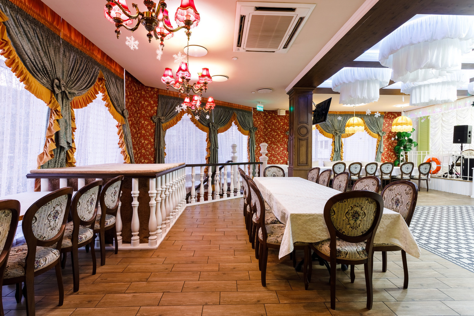 Съемка ресторана "12 стульев"