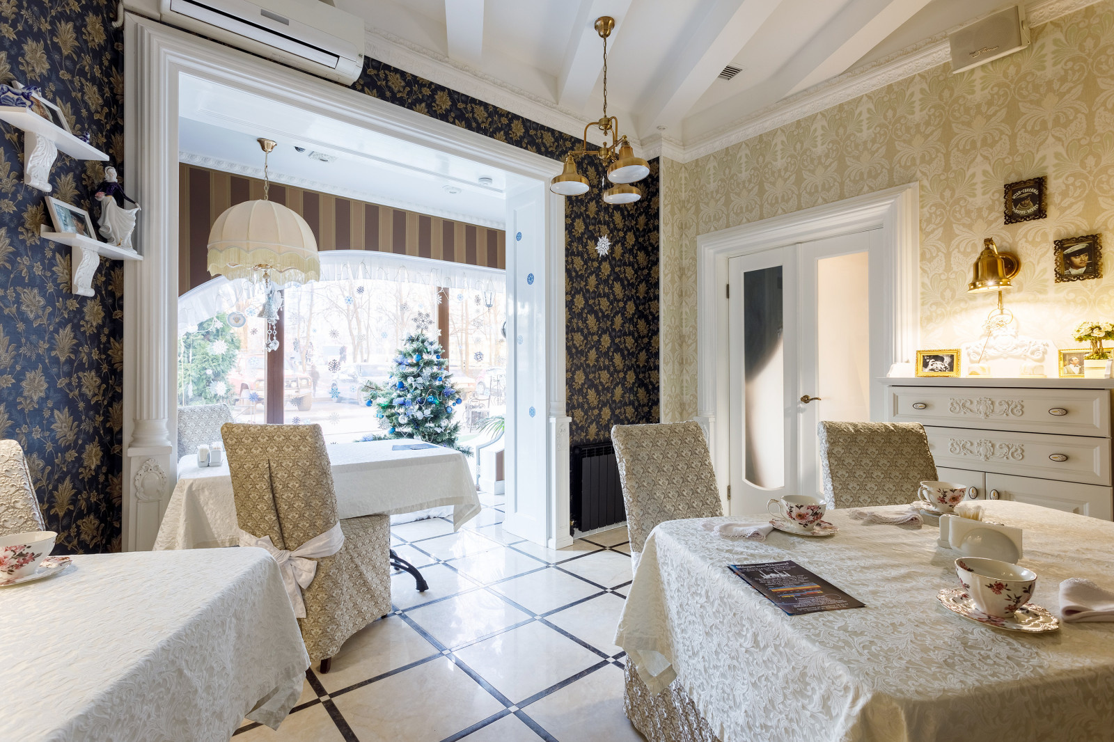 Съемка ресторана "12 стульев"