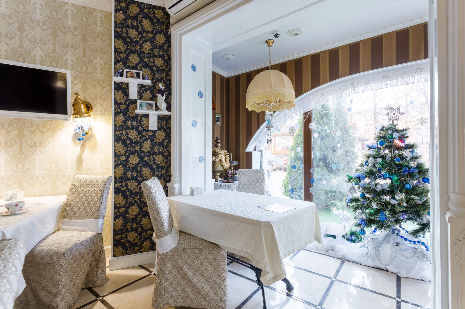 Съемка ресторана "12 стульев"