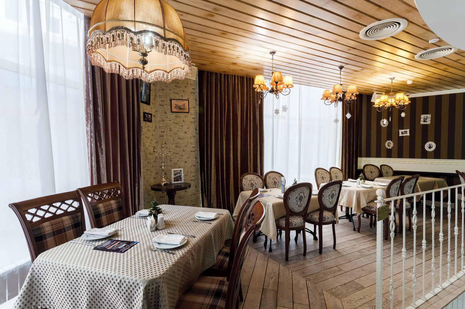 Съемка ресторана "12 стульев"