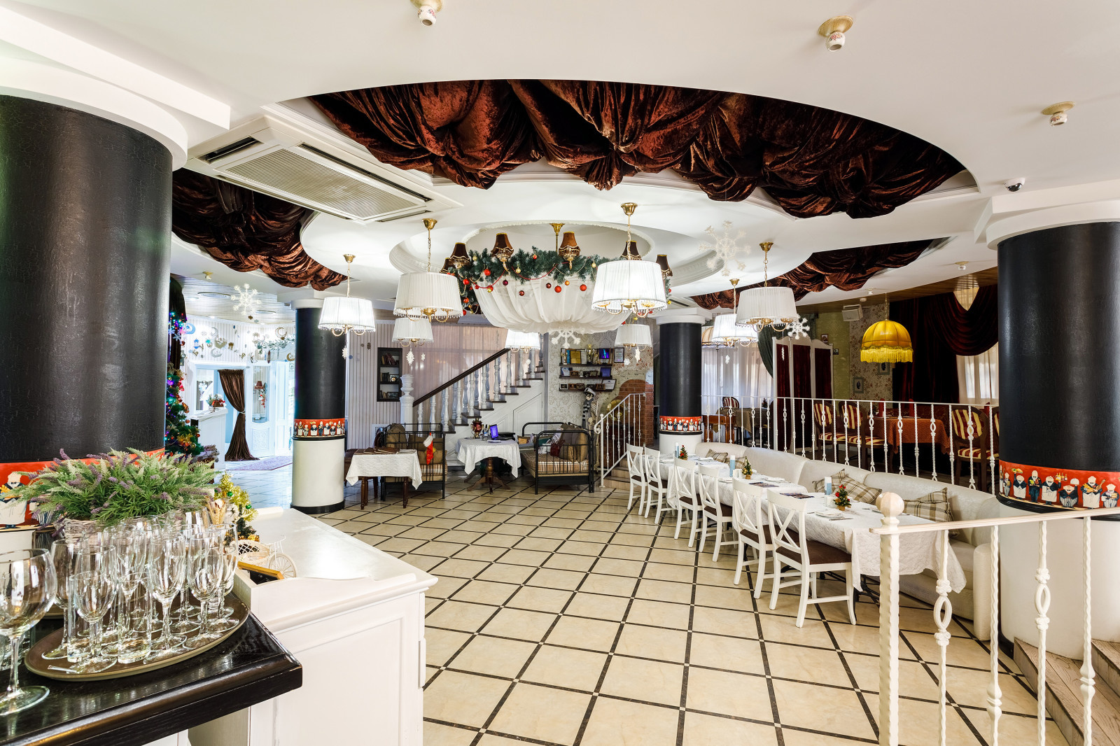 Съемка ресторана "12 стульев"