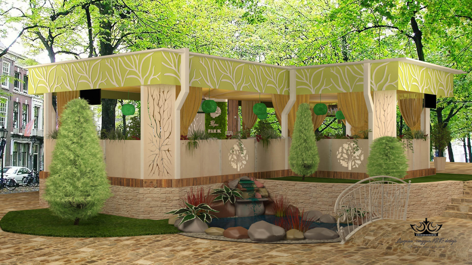 Летняя веранда ресторана «Вера PARK»