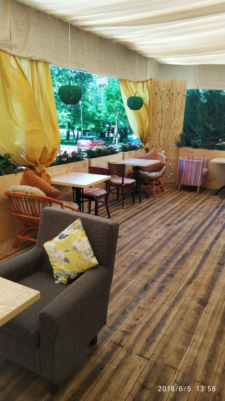 Летняя веранда ресторана «Вера PARK»