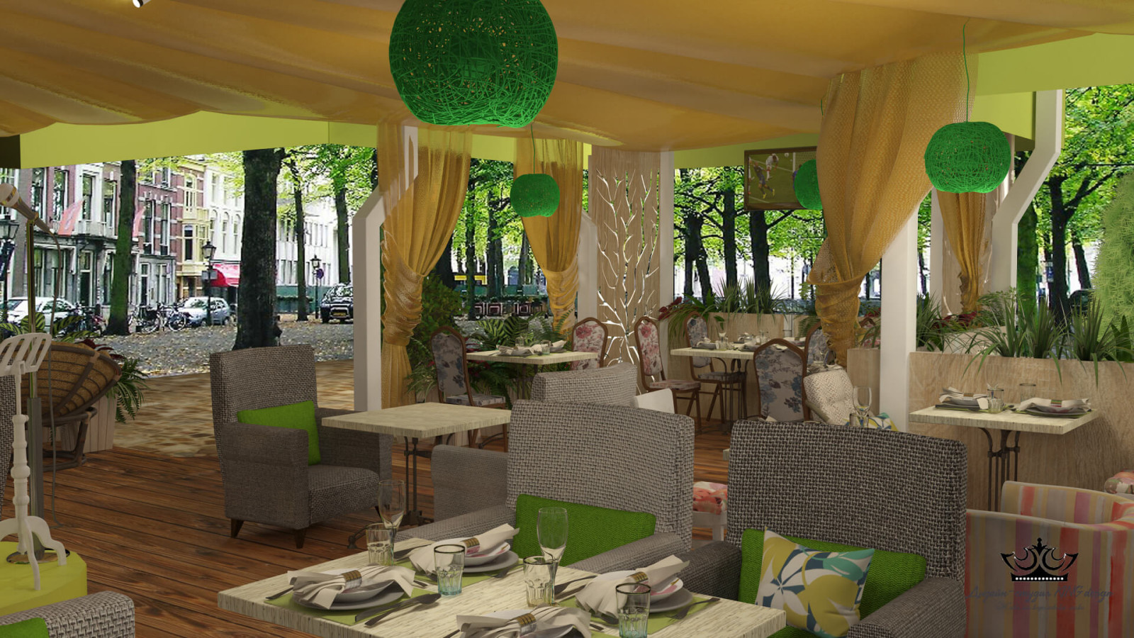 Летняя веранда ресторана «Вера PARK»