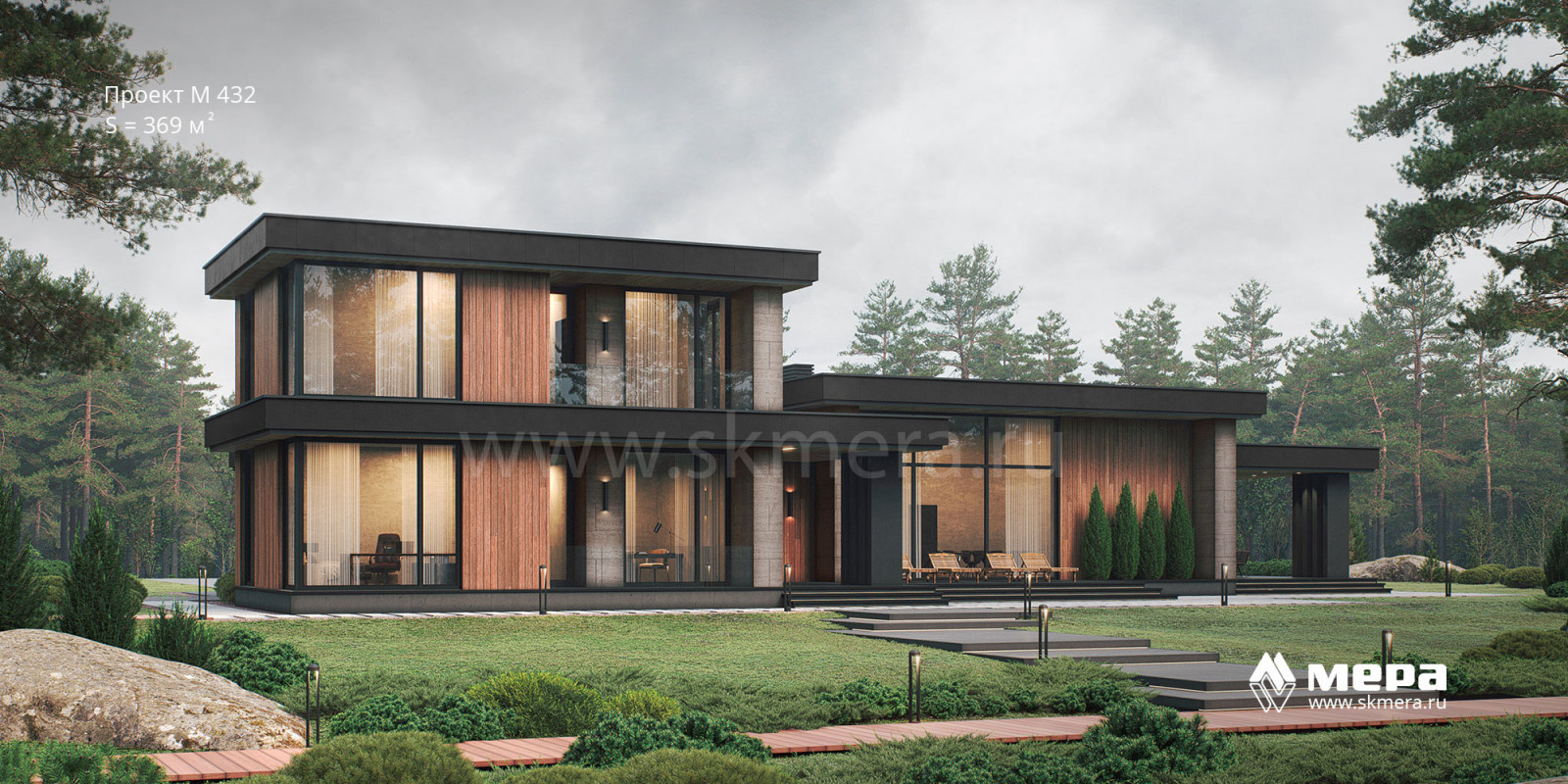 Проекты современных каменных домов