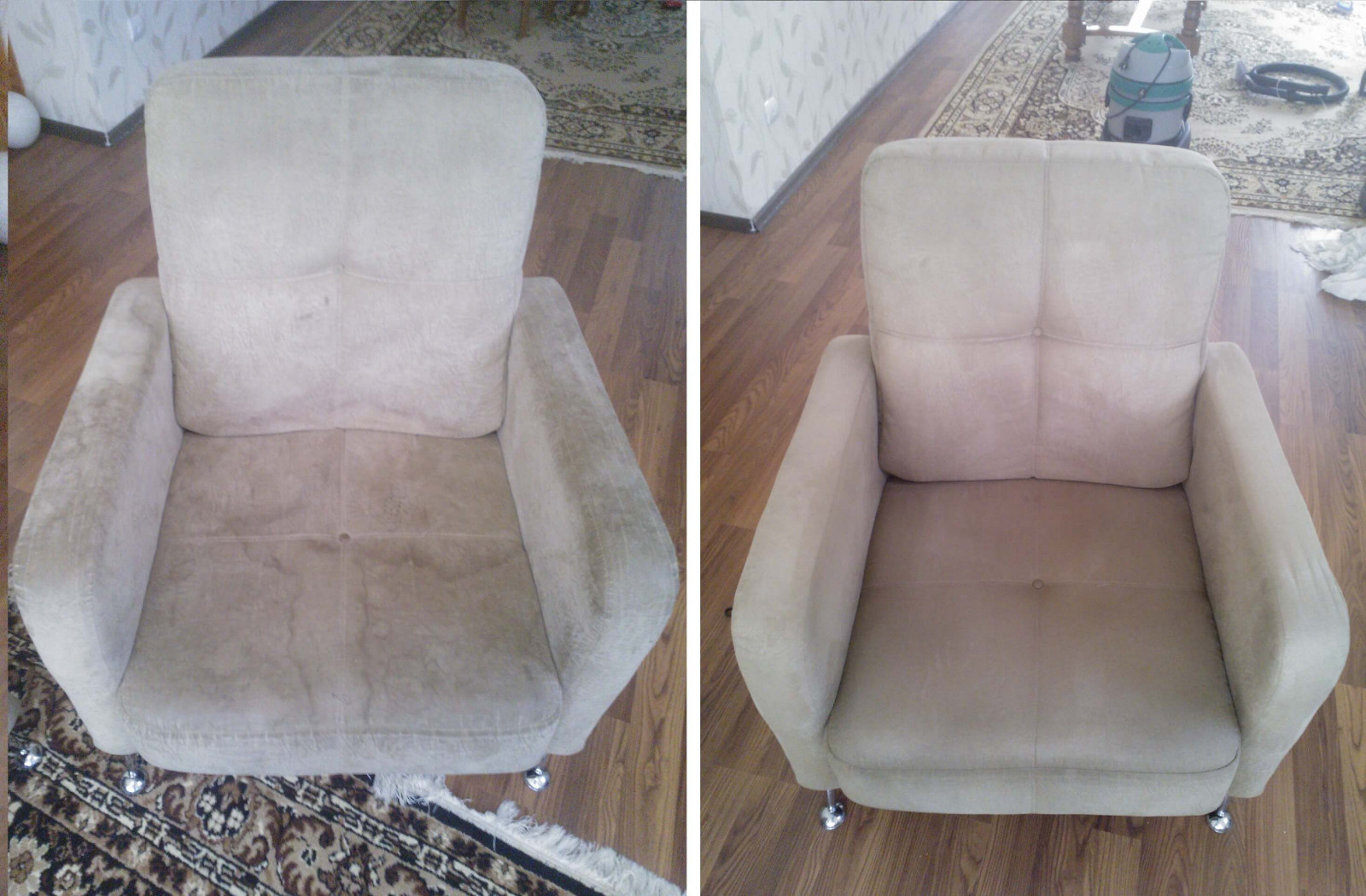 Портфолио химчистки Клиндо