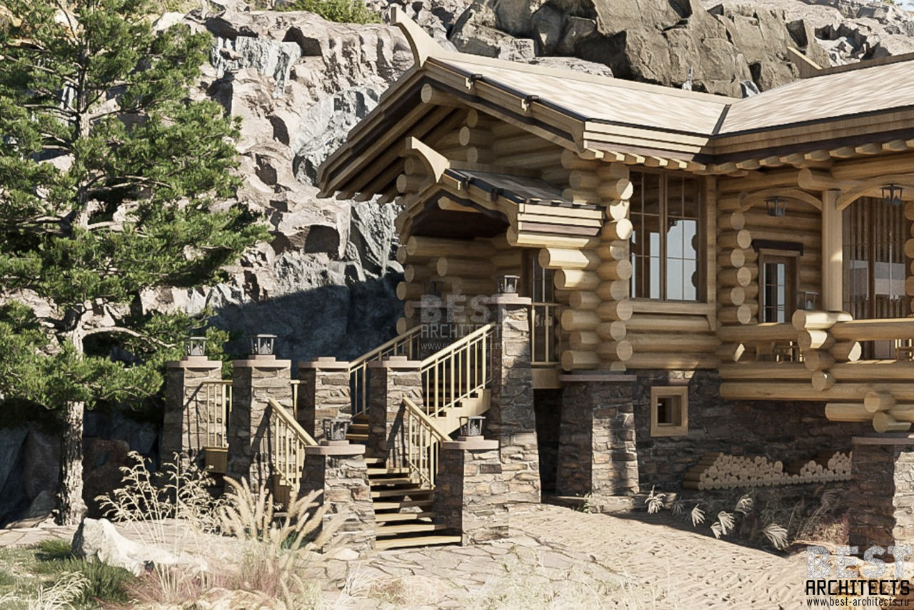 ПРОЕКТ | БАННЫЙ КОМПЛЕКС У ВОДЫ | BATH COMPLEX AT WATER