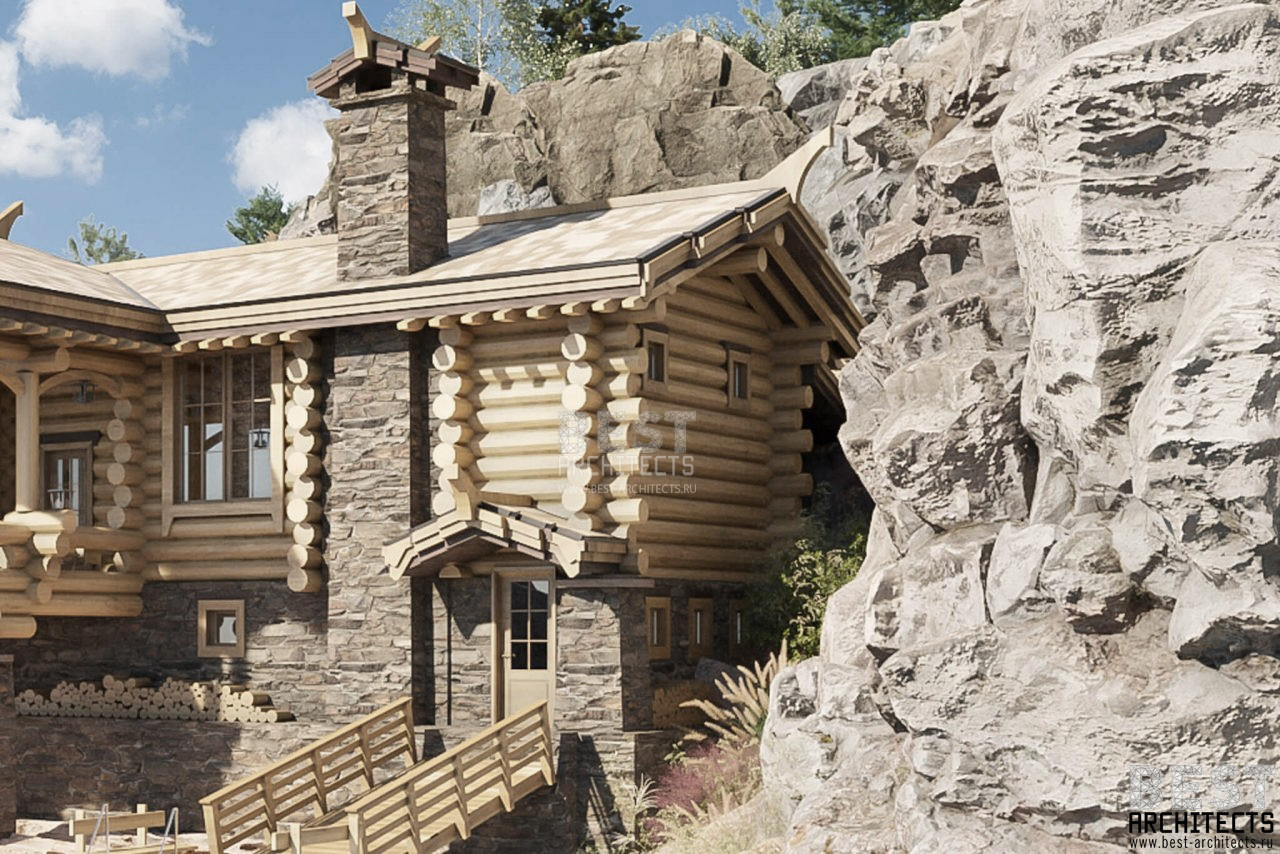 ПРОЕКТ | БАННЫЙ КОМПЛЕКС У ВОДЫ | BATH COMPLEX AT WATER