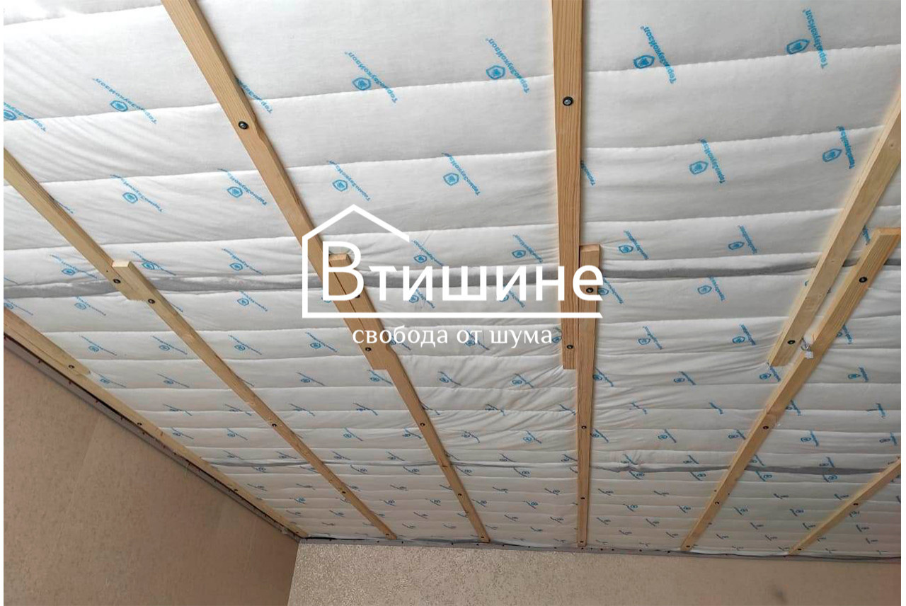 Обложка проекта: Однослойное решение на потолок