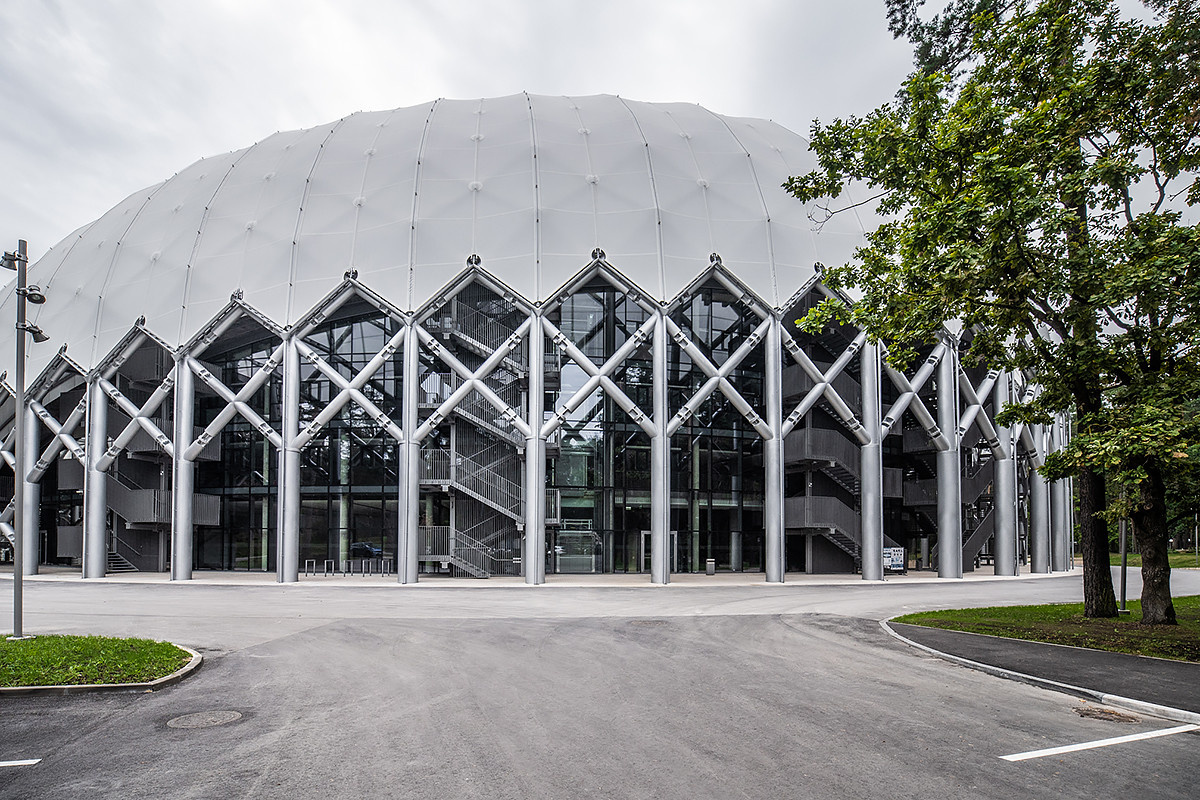 Большая эстрада в рижском Межапарке