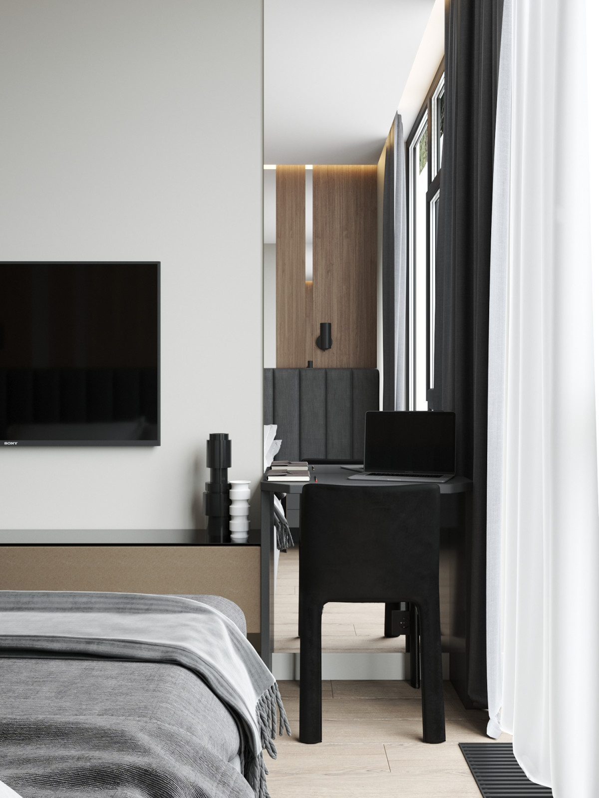 Спальня (рабочая зона)